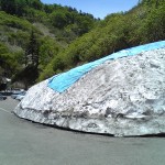 三方岩の残雪